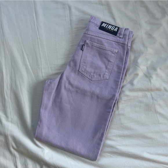 Minga London Lilac Jeans - Picture 2 of 4